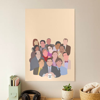 Office Characters Poster