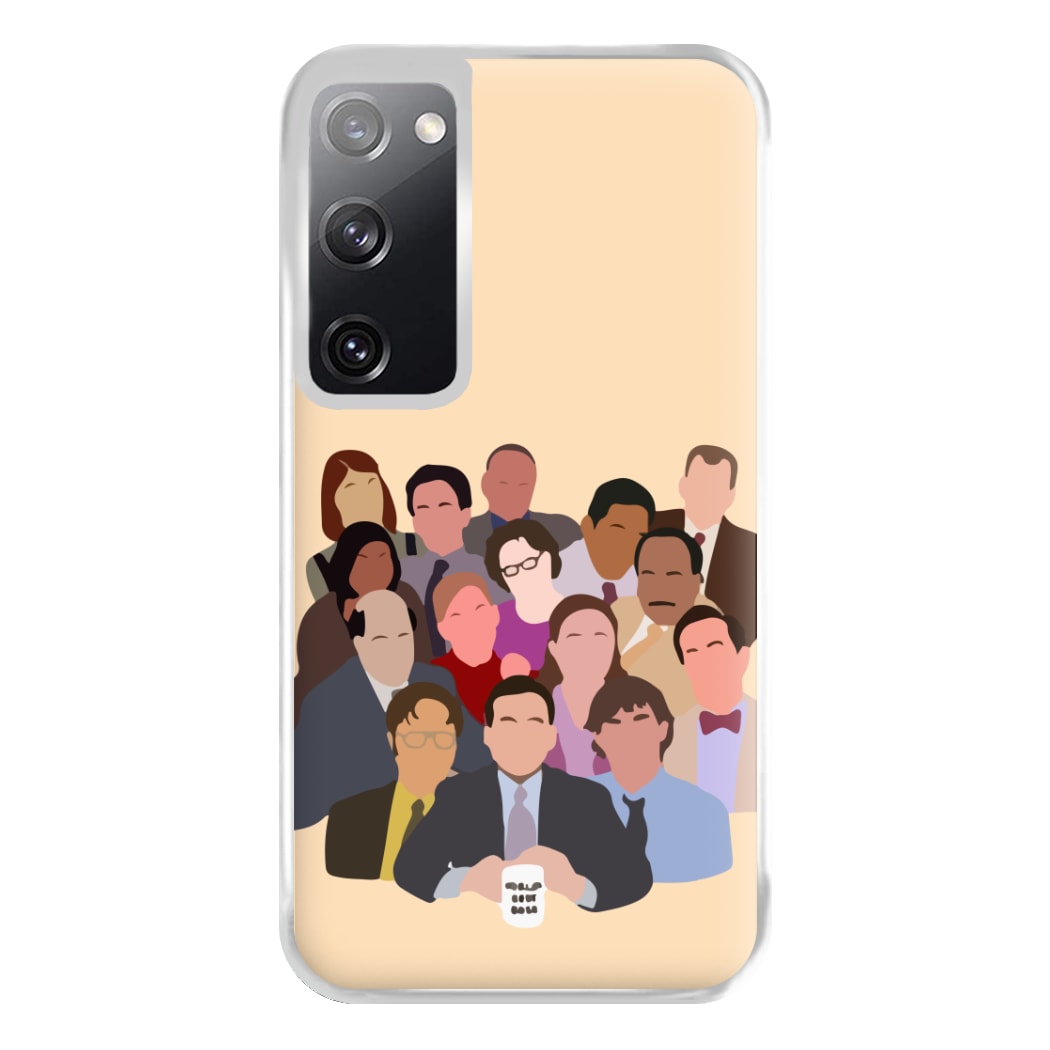 Office Characters Phone Case for Galaxy S20