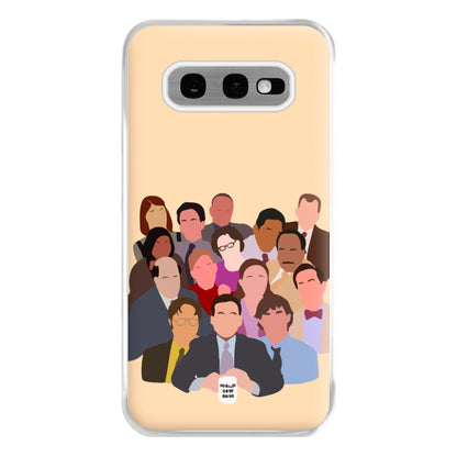 Office Characters Phone Case for Galaxy S10e