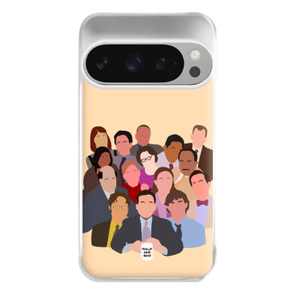 Office Characters Phone Case for Google Pixel 9 Pro XL