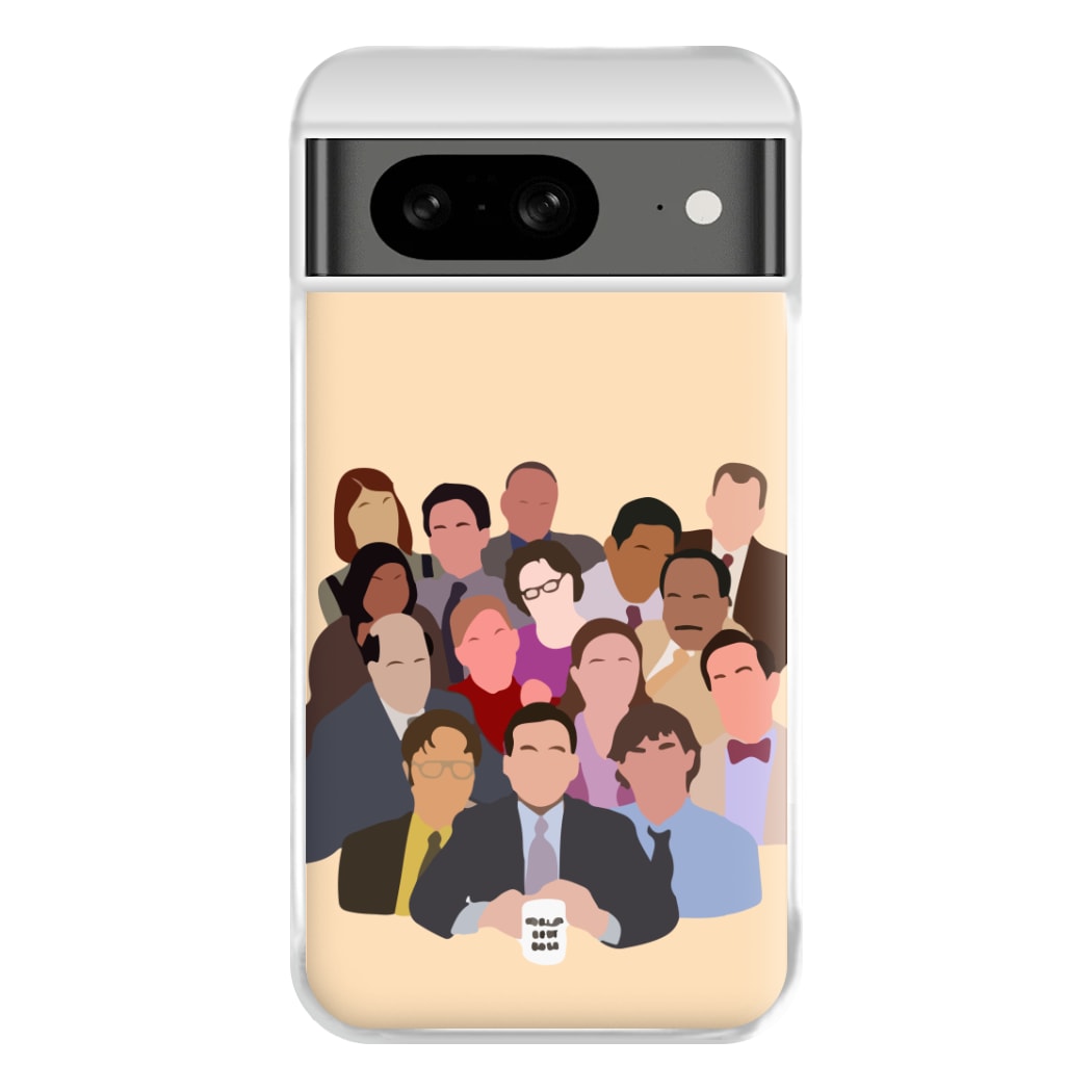 Office Characters Phone Case for Google Pixel 8