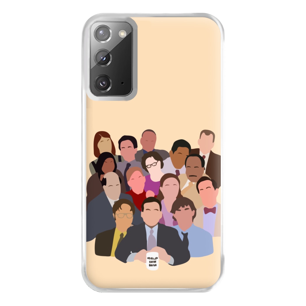 Office Characters Phone Case for Galaxy Note 20 Ultra