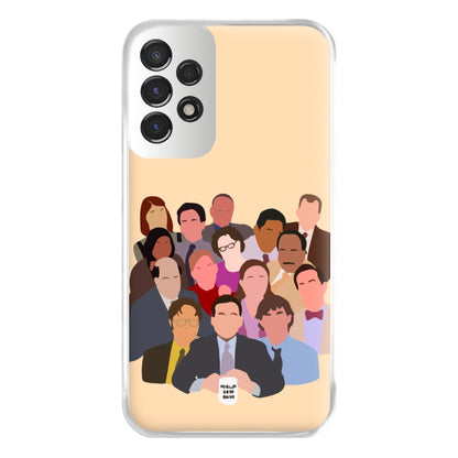 Office Characters Phone Case for Galaxy A53