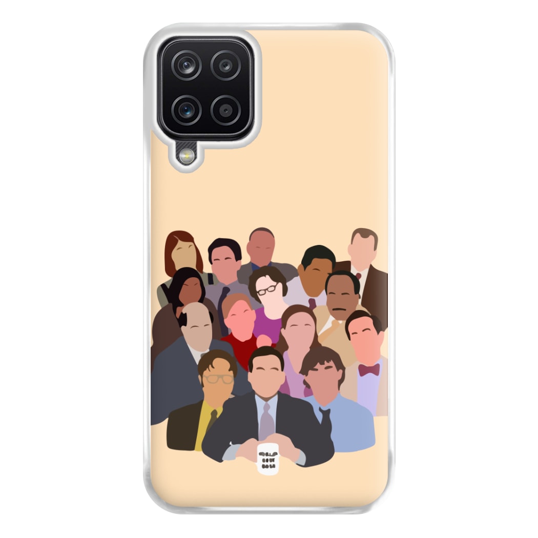 Office Characters Phone Case for Galaxy A12