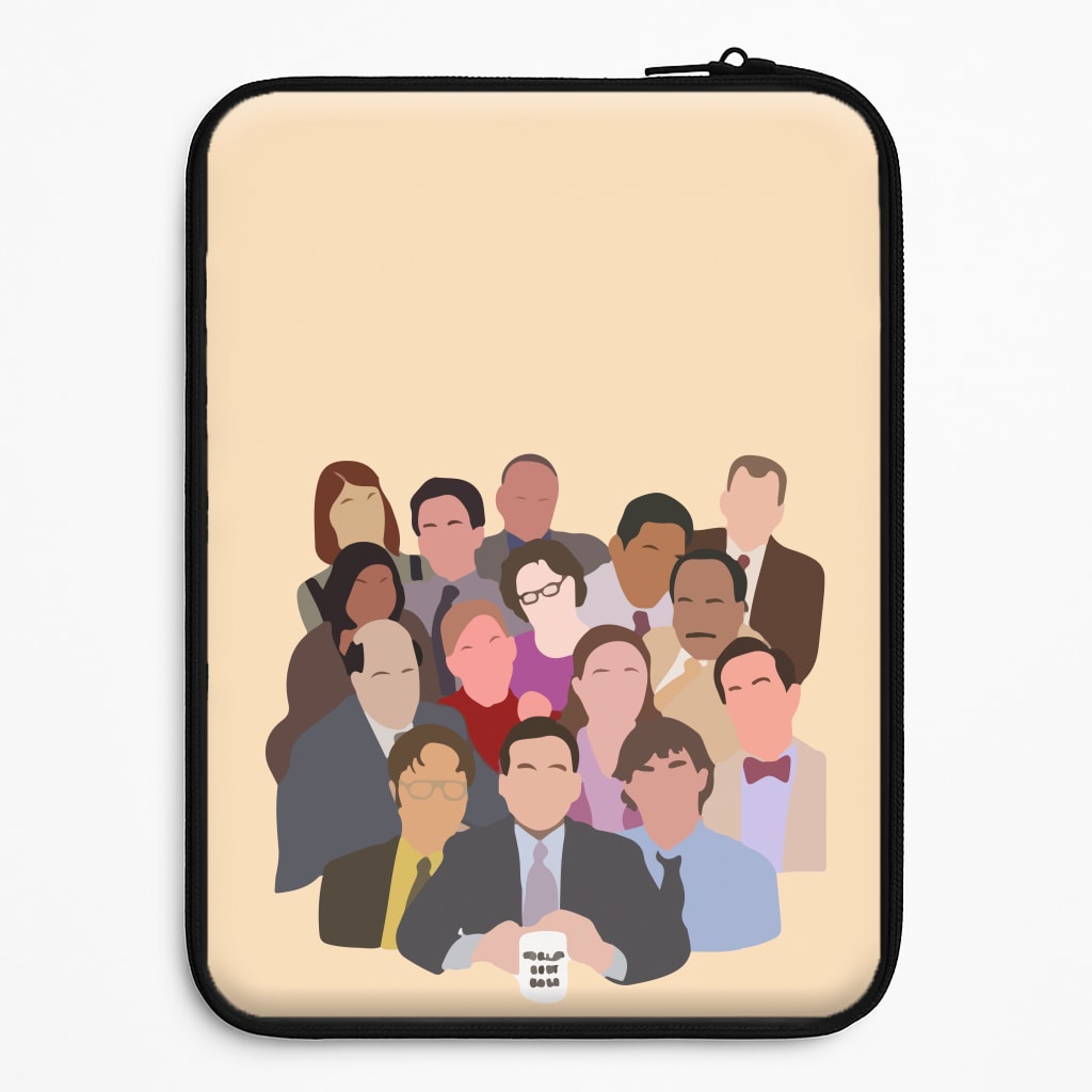 Office Characters Laptop Sleeve