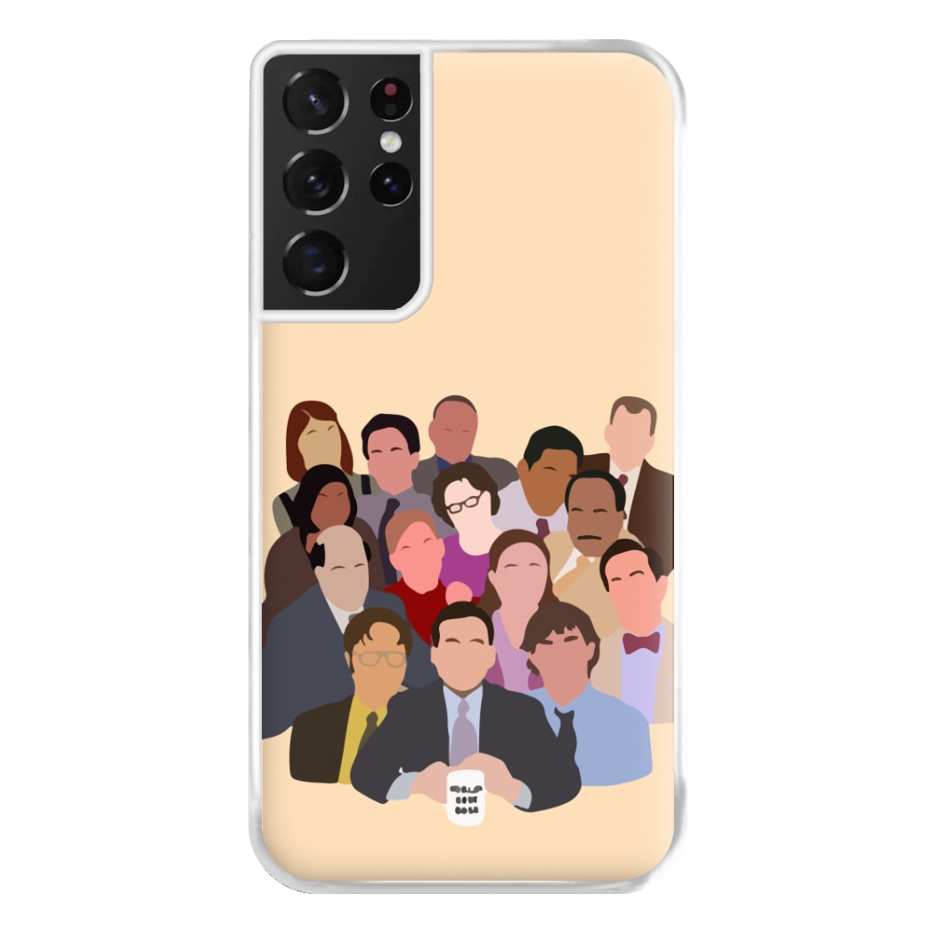 Office Characters Phone Case for Galaxy S21 Ultra