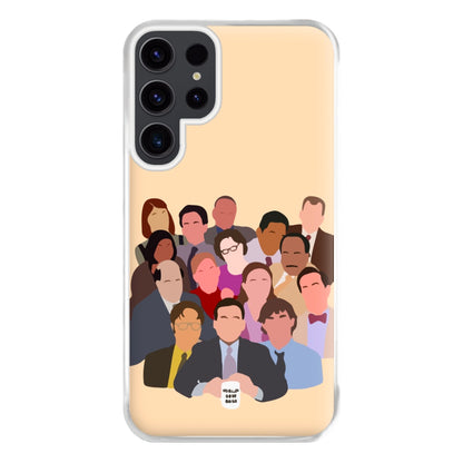 Office Characters Phone Case for Galaxy S23 Ultra