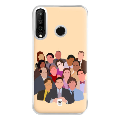 Office Characters Phone Case for Huawei P30 Lite