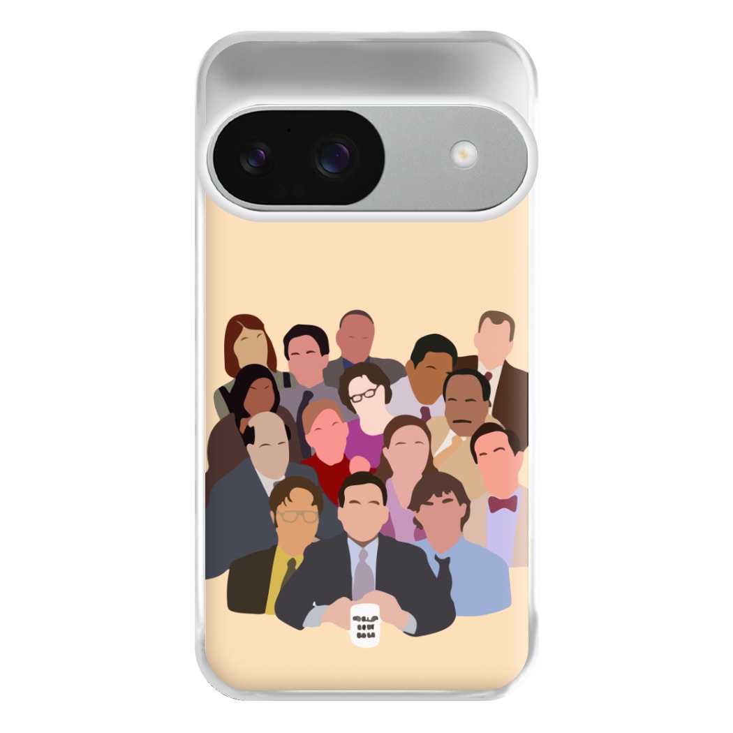 Office Characters Phone Case for Google Pixel 9 / 9 Pro