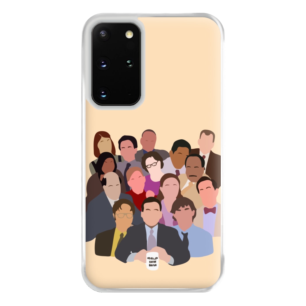 Office Characters Phone Case for Galaxy S20 Plus