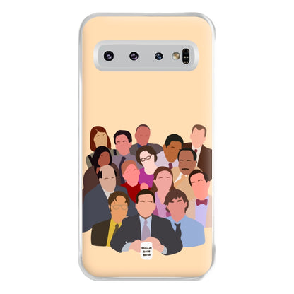 Office Characters Phone Case for Galaxy S10 Plus