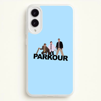 Parkour  - The Office Phone Case for Galaxy S25 Edge