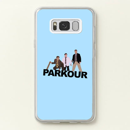 Parkour  - The Office Phone Case for Galaxy S8 Plus