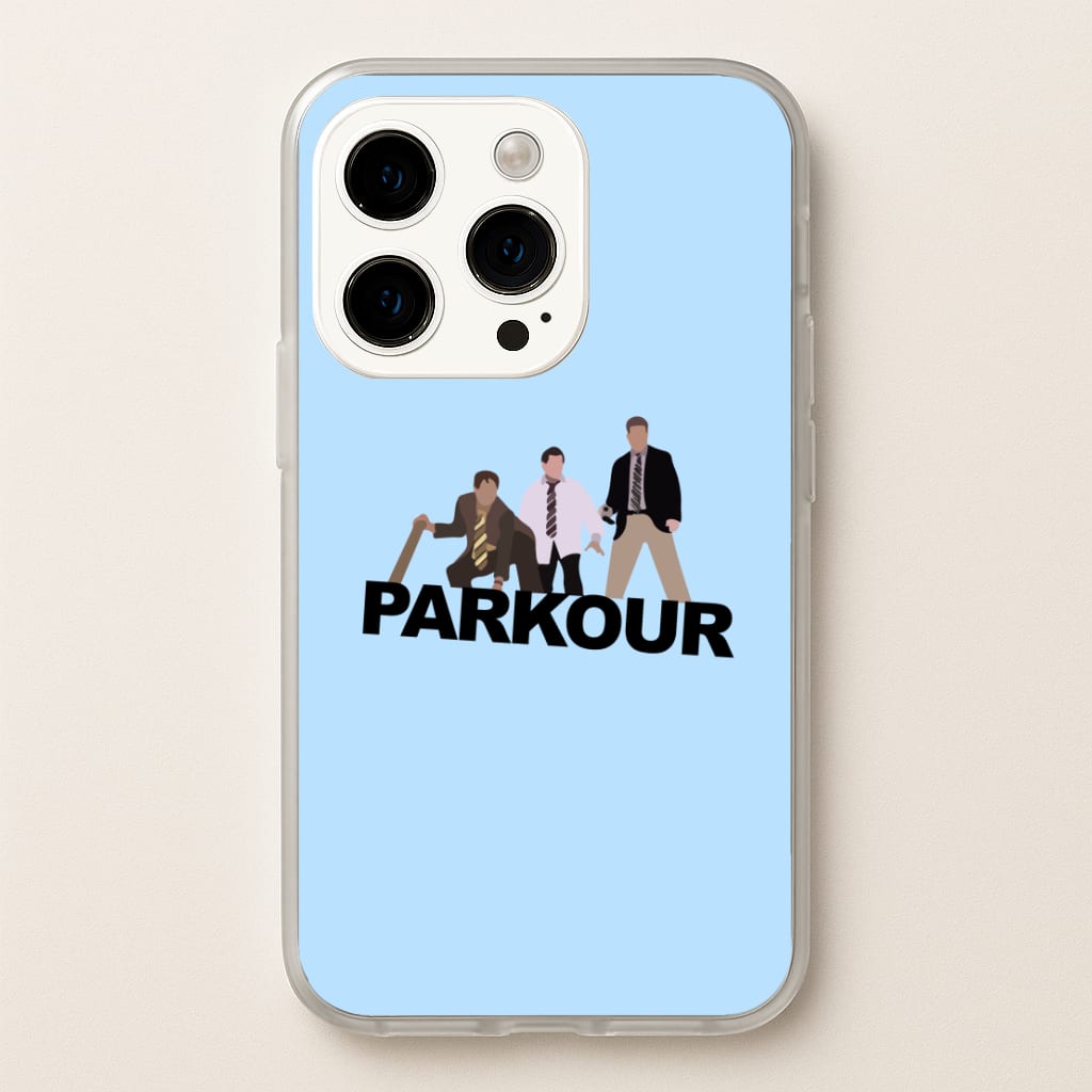 Parkour  - The Office Phone Case for iPhone 15 Pro