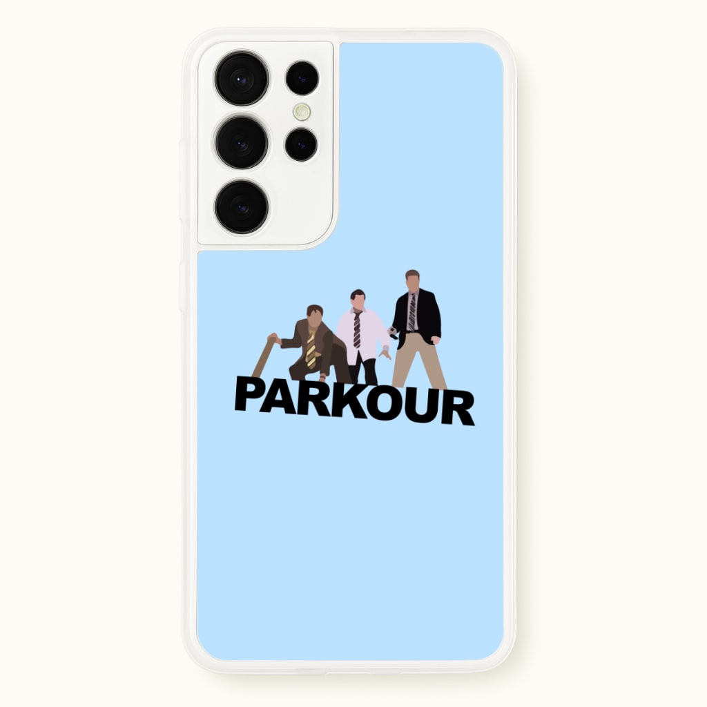 Parkour  - The Office Phone Case for Galaxy S21 Ultra