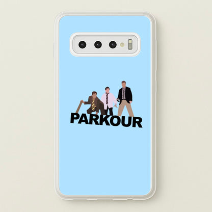 Parkour  - The Office Phone Case for Galaxy S10
