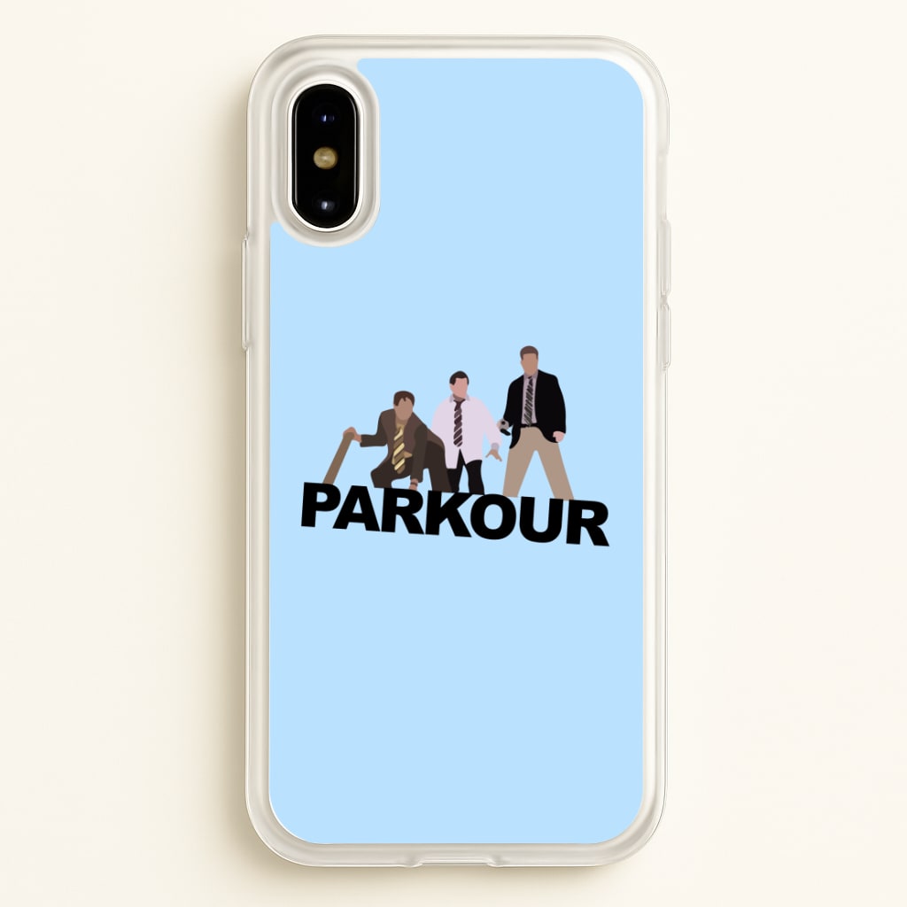 Parkour  - The Office Phone Case for iPhone X / XS