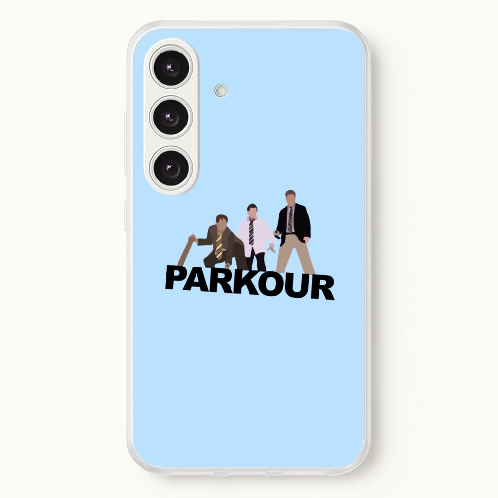 Parkour  - The Office Phone Case for Galaxy S24