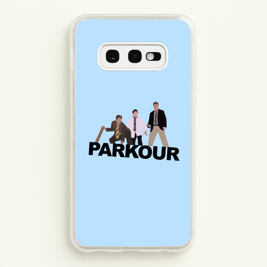 Parkour  - The Office Phone Case for Galaxy S10e