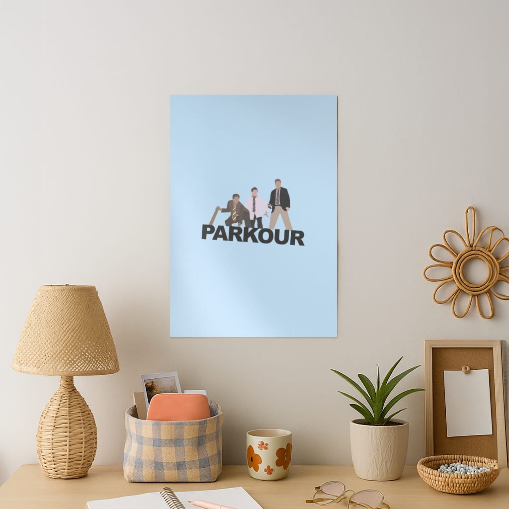 Parkour Art Print