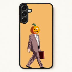 Dwight Pumpkin Head Phone Case for Galaxy A17