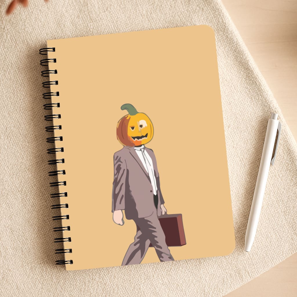 Dwight Pumpkin Head Notepad