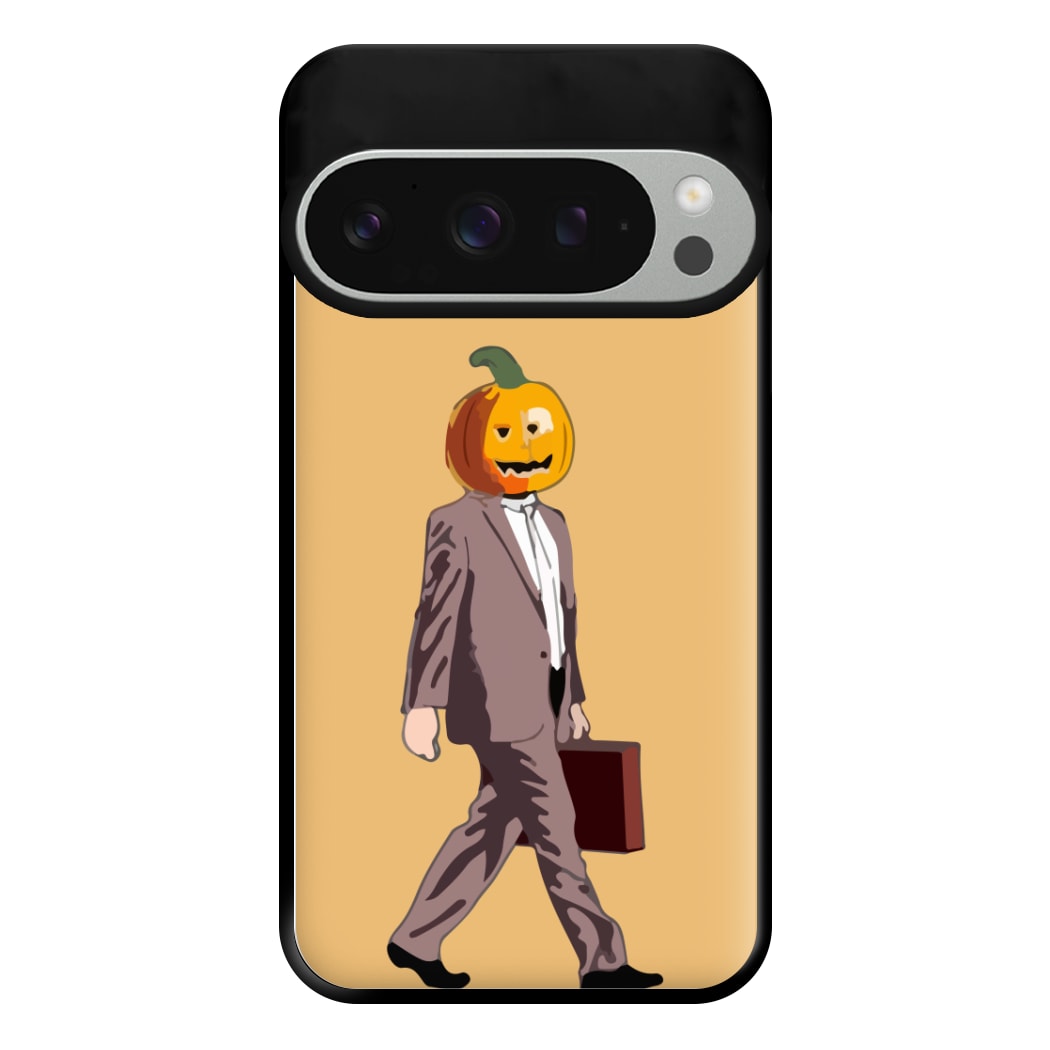 Dwight Pumpkin Head Phone Case for Google Pixel 9 Pro XL