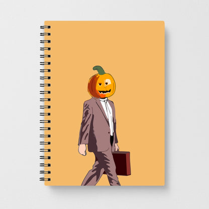 Dwight Pumpkin Head - The Office Notebook