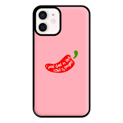 I Feel God In This Chilli's Tonight Phone Case for iPhone 13 Mini