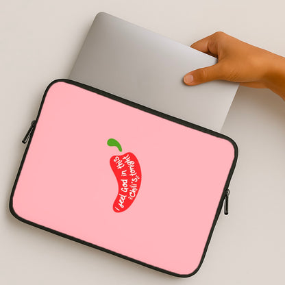 I Feel God In This Chilli's Tonight MacBook Case