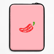 I Feel God In This Chilli's Tonight Laptop Sleeve 1