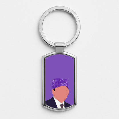 Prison Mike Silver Keyring