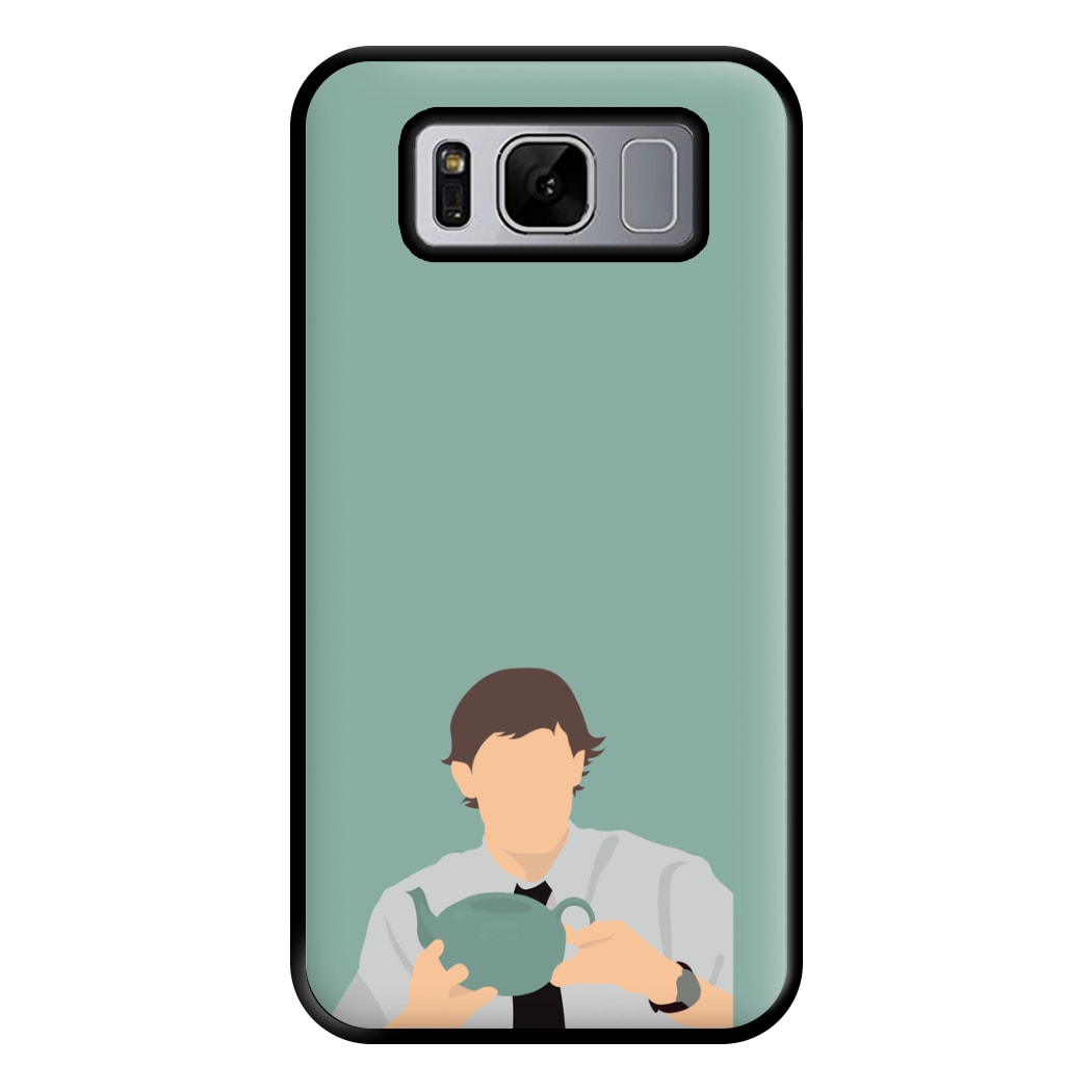 Jim's Tea Pot For Pam Phone Case for Galaxy S8 Plus