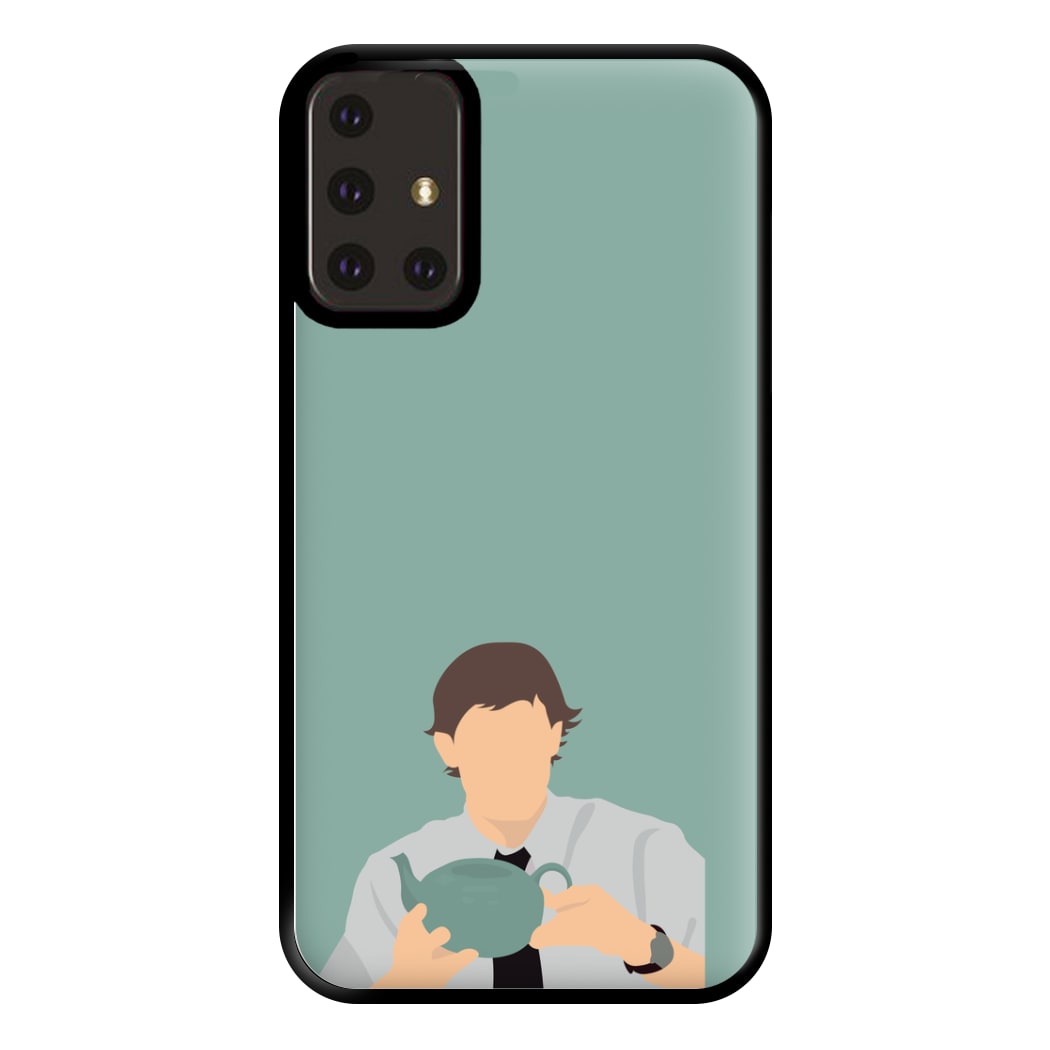 Jim's Tea Pot For Pam Phone Case for Galaxy A71