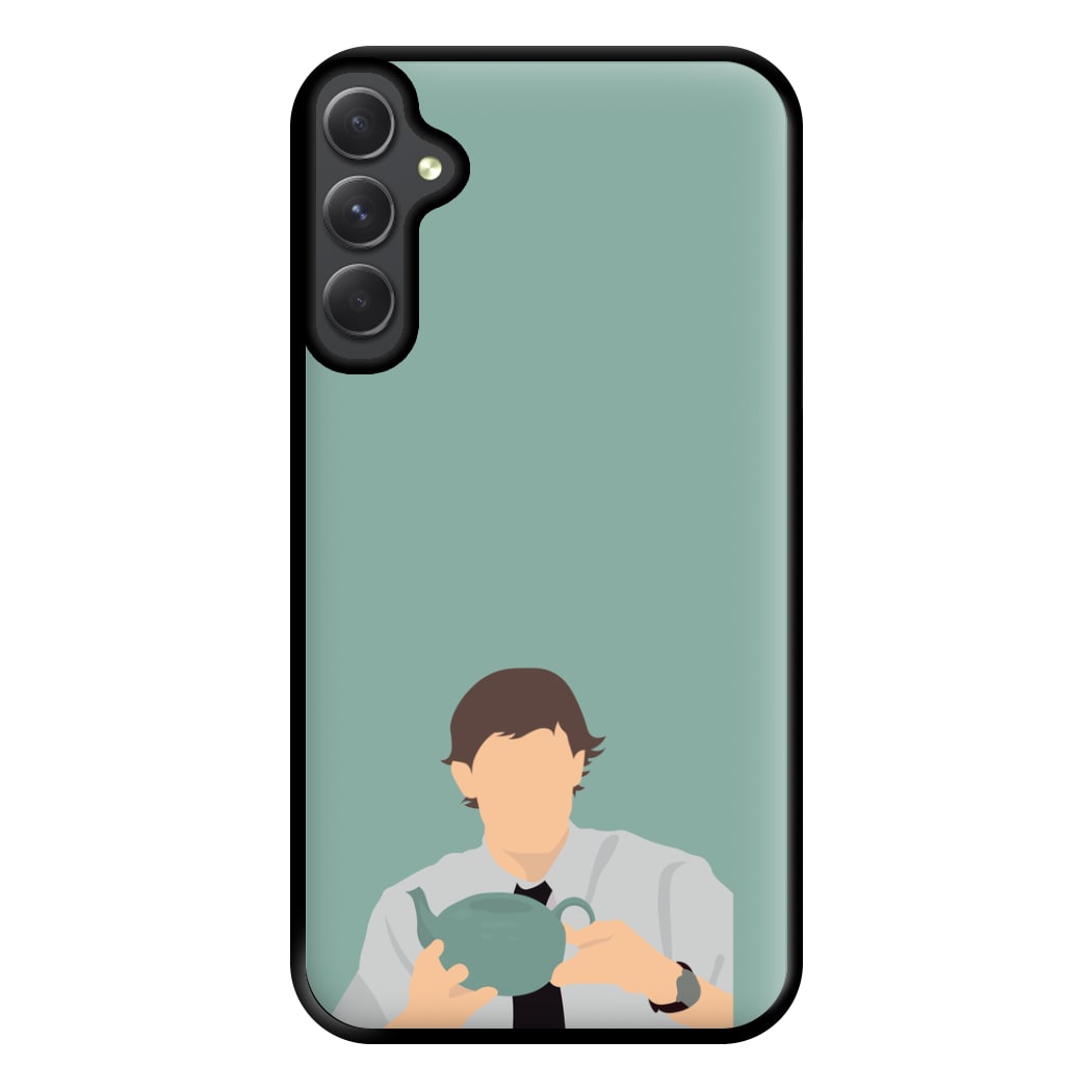 Jim's Tea Pot For Pam Phone Case for Galaxy A14