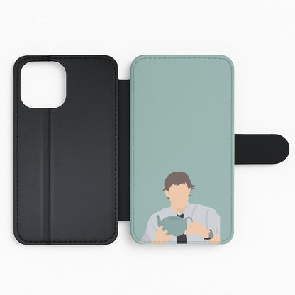 Jim's Tea Pot For Pam Flip Phone Case