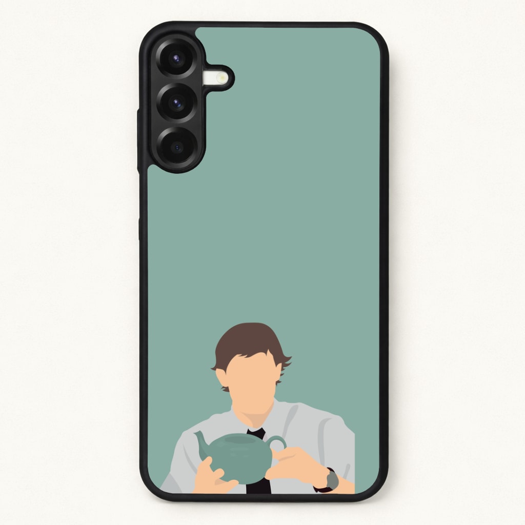 Jim's Tea Pot For Pam Phone Case for Galaxy A37