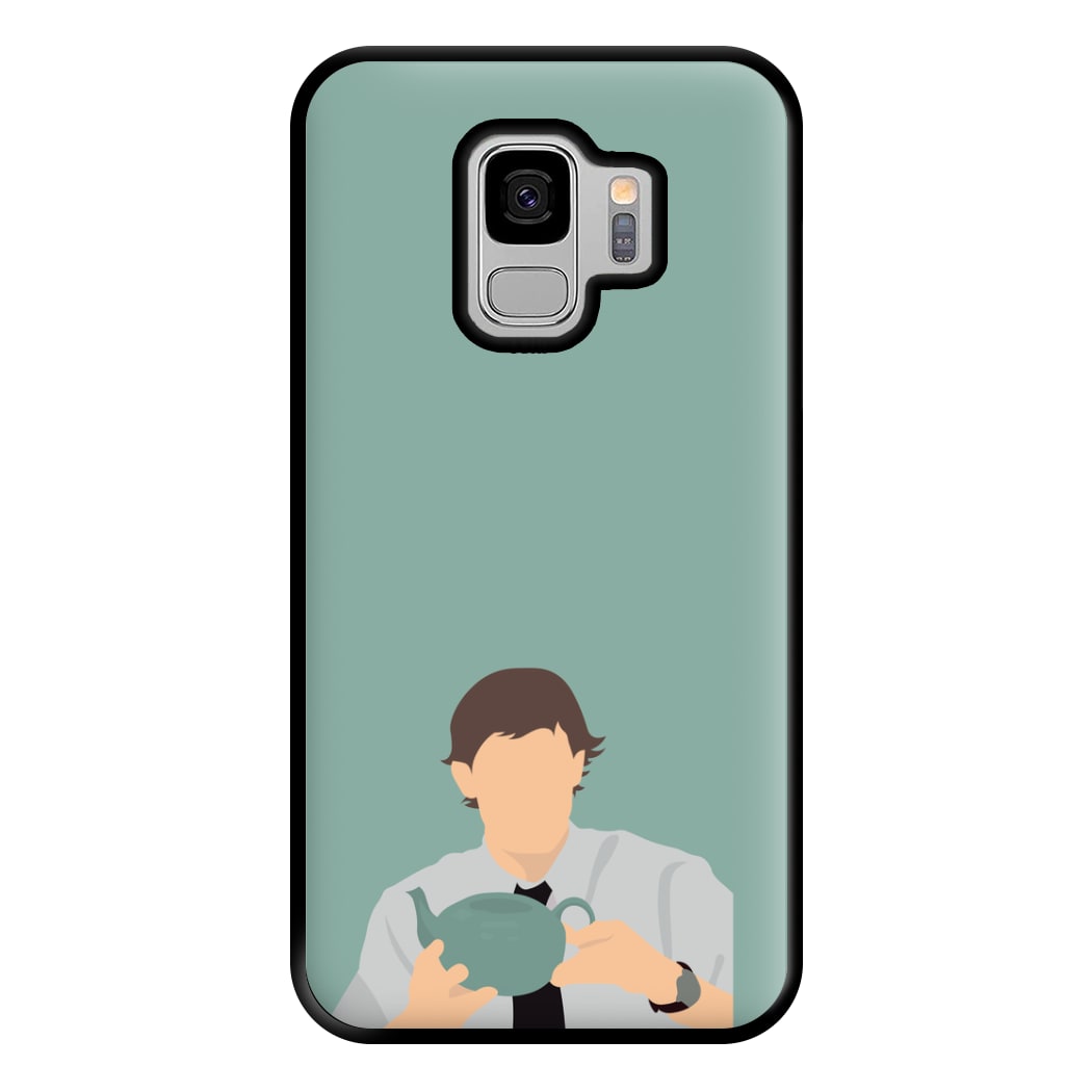 Jim's Tea Pot For Pam Phone Case for Galaxy S9 Plus