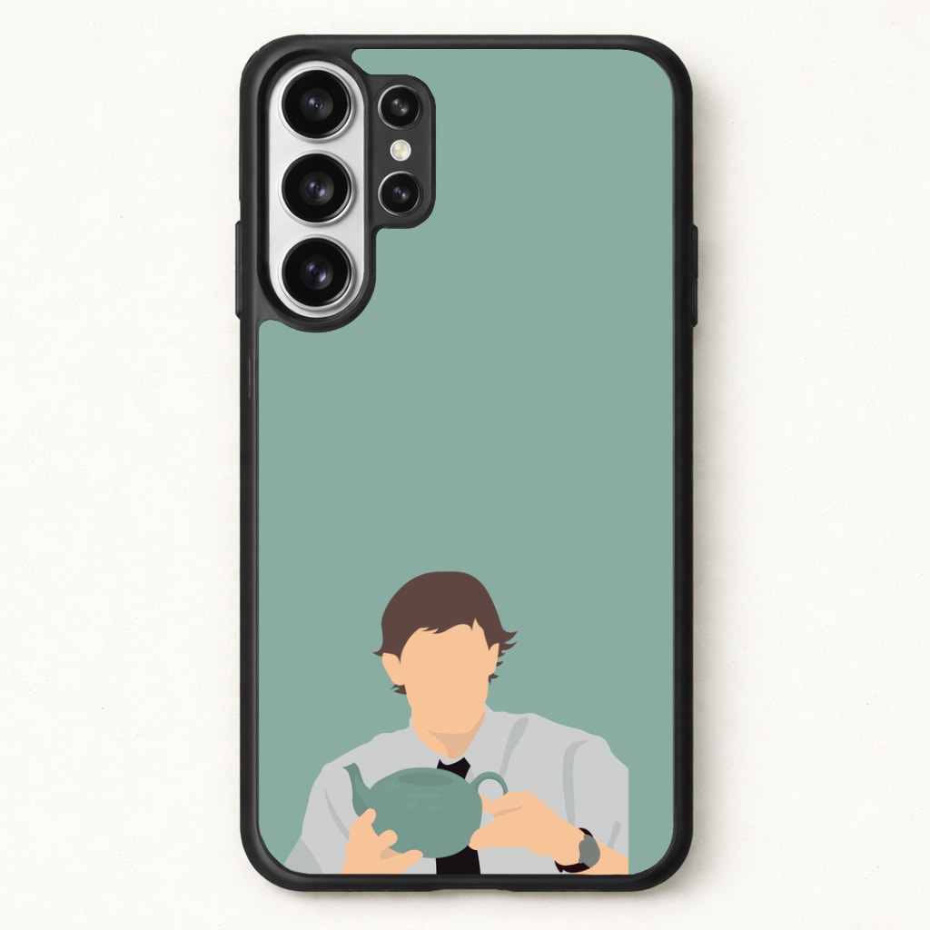 Jim's Tea Pot For Pam Phone Case for Galaxy S26 Ultra