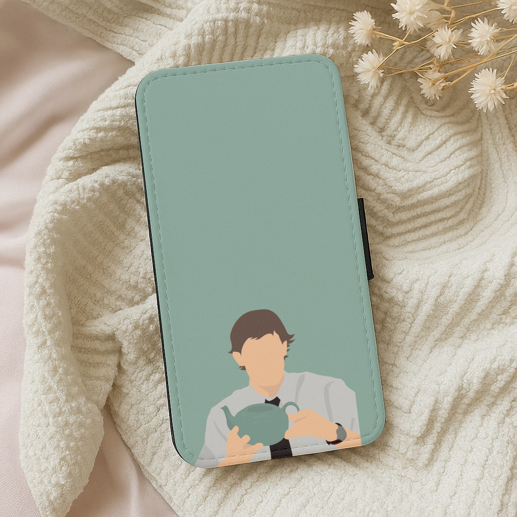 Jim's Tea Pot For Pam Wallet Phone Case