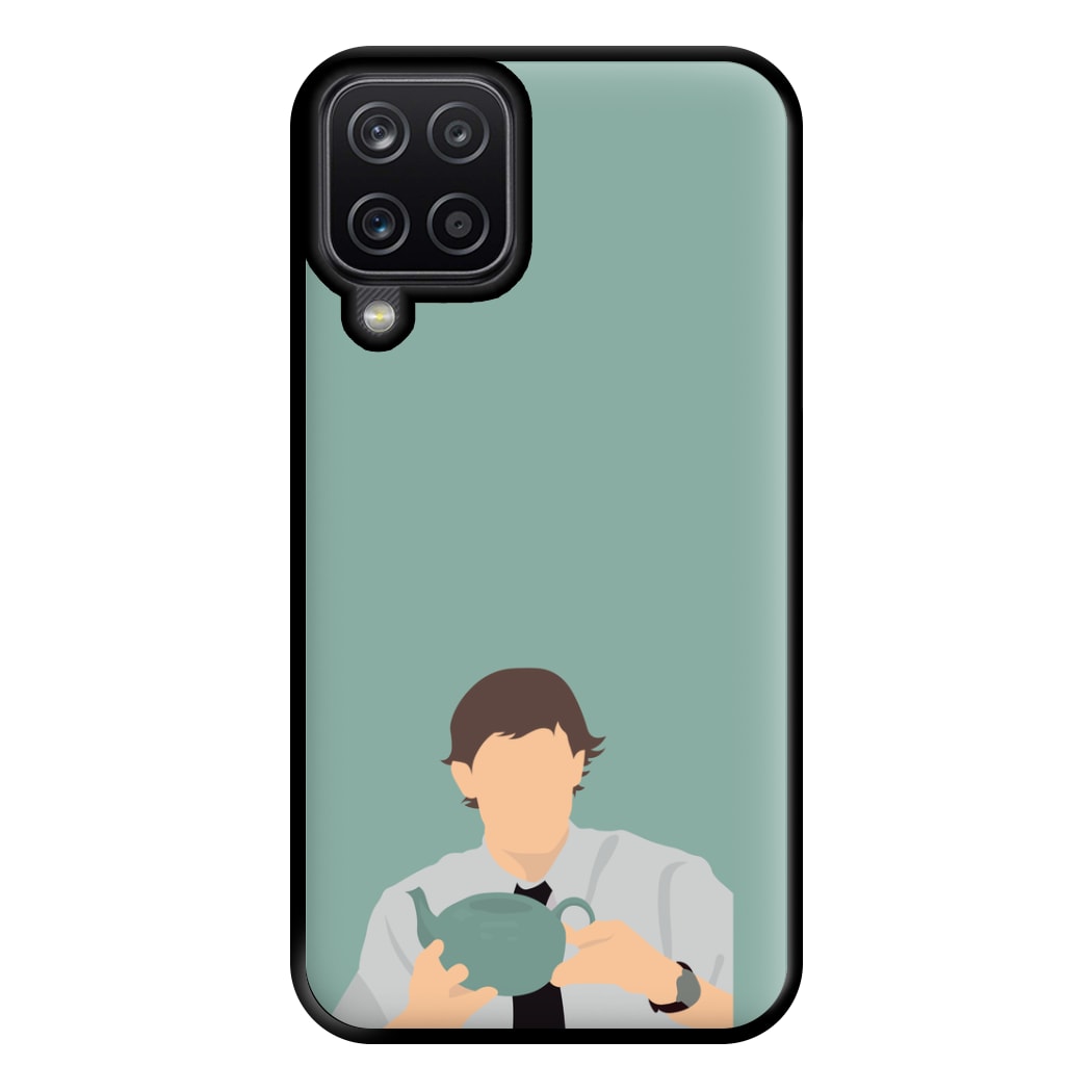 Jim's Tea Pot For Pam Phone Case for Galaxy A12