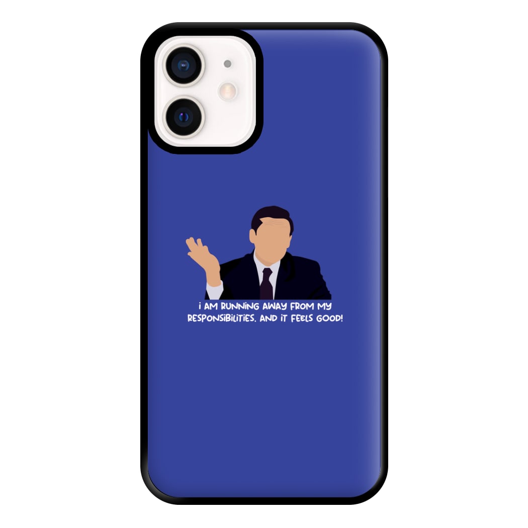 I Am Running Away From My Responsibilities Phone Case for iPhone 12 Mini