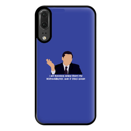 I Am Running Away From My Responsibilities Phone Case for Huawei P20