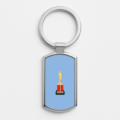 Dundie Award Silver Keyring