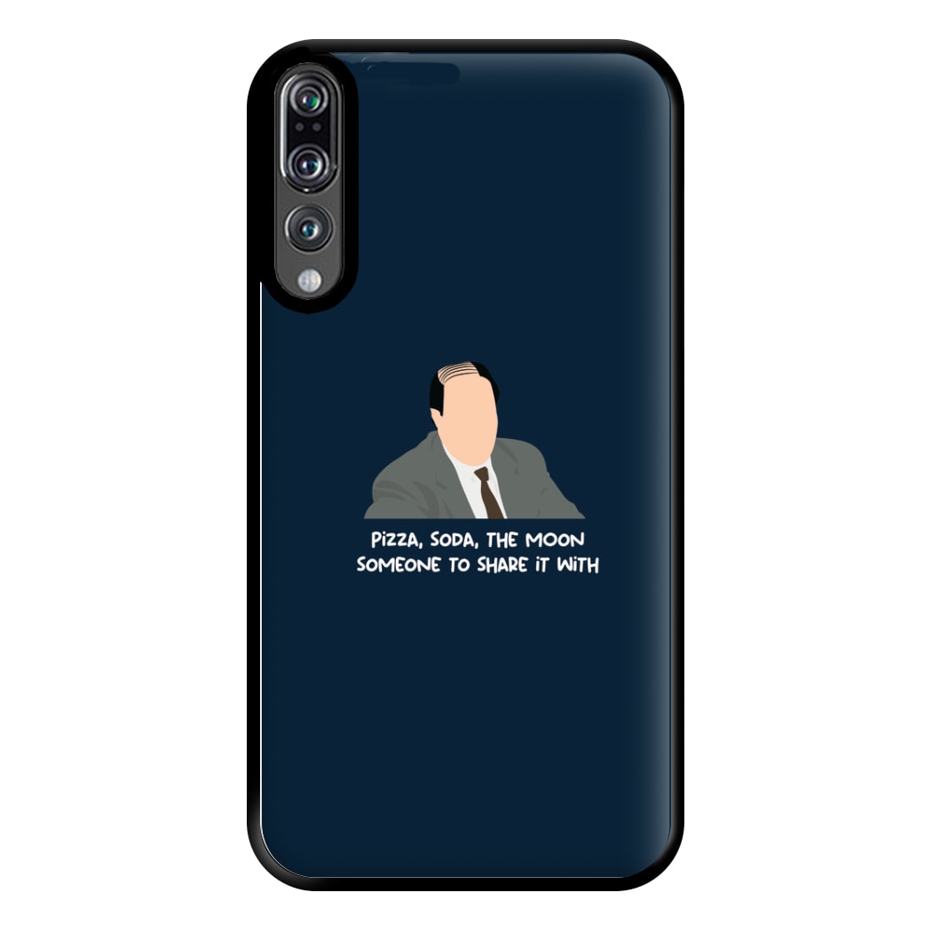 Pizza, Soda, The Moon Phone Case for Huawei P20 Pro