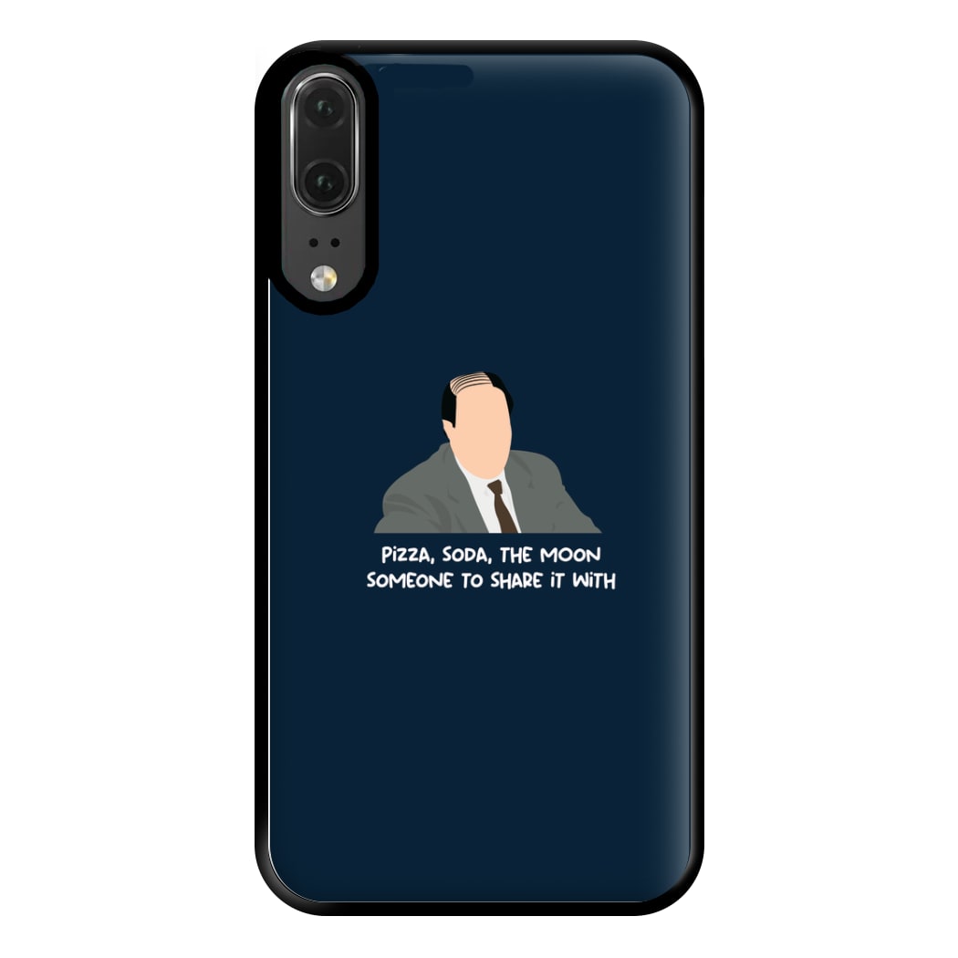 Pizza, Soda, The Moon Phone Case for Huawei P20