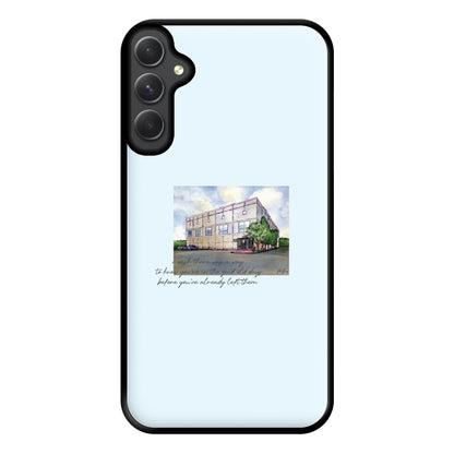 Dunder Building Phone Case for Galaxy A34