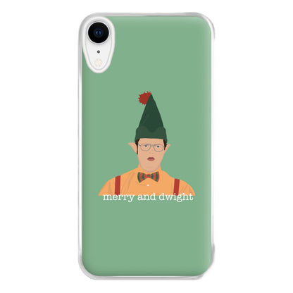 Merry And Dwight Phone Case for iPhone XR