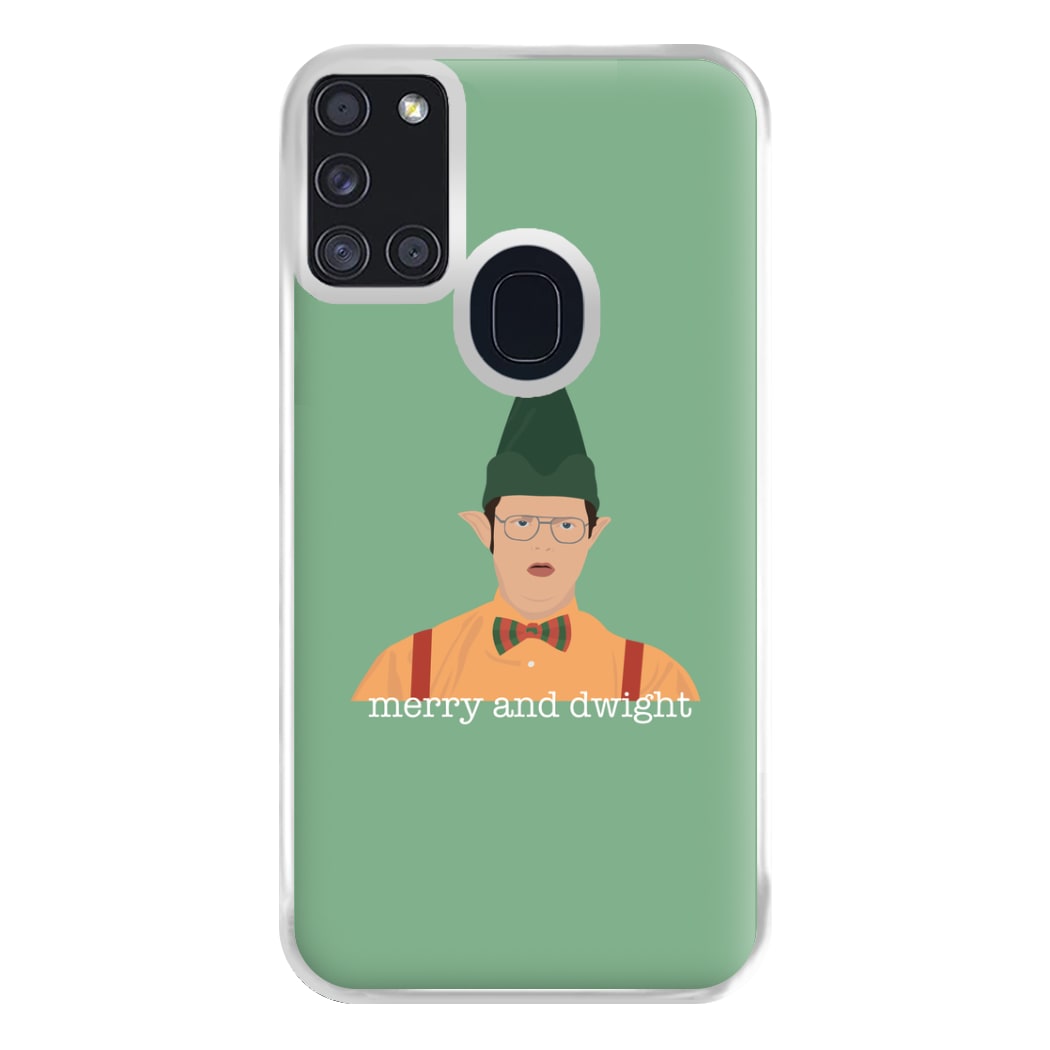 Merry And Dwight Phone Case for Galaxy A21s