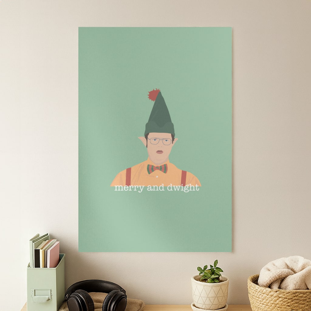 Merry And Dwight Poster